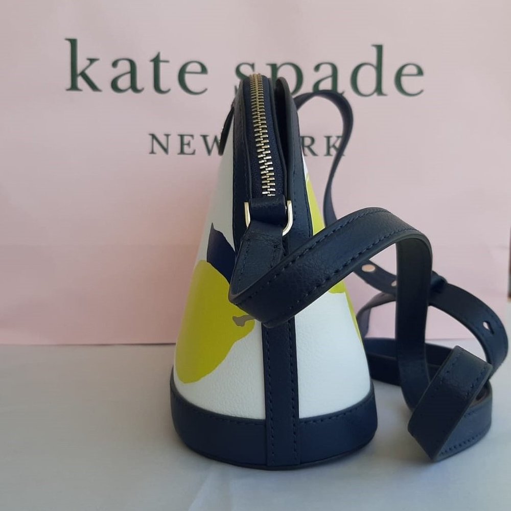 Kate Spade NY Sylvia Lemon Zest X Large Dome Cross - Picture 3 of 9
